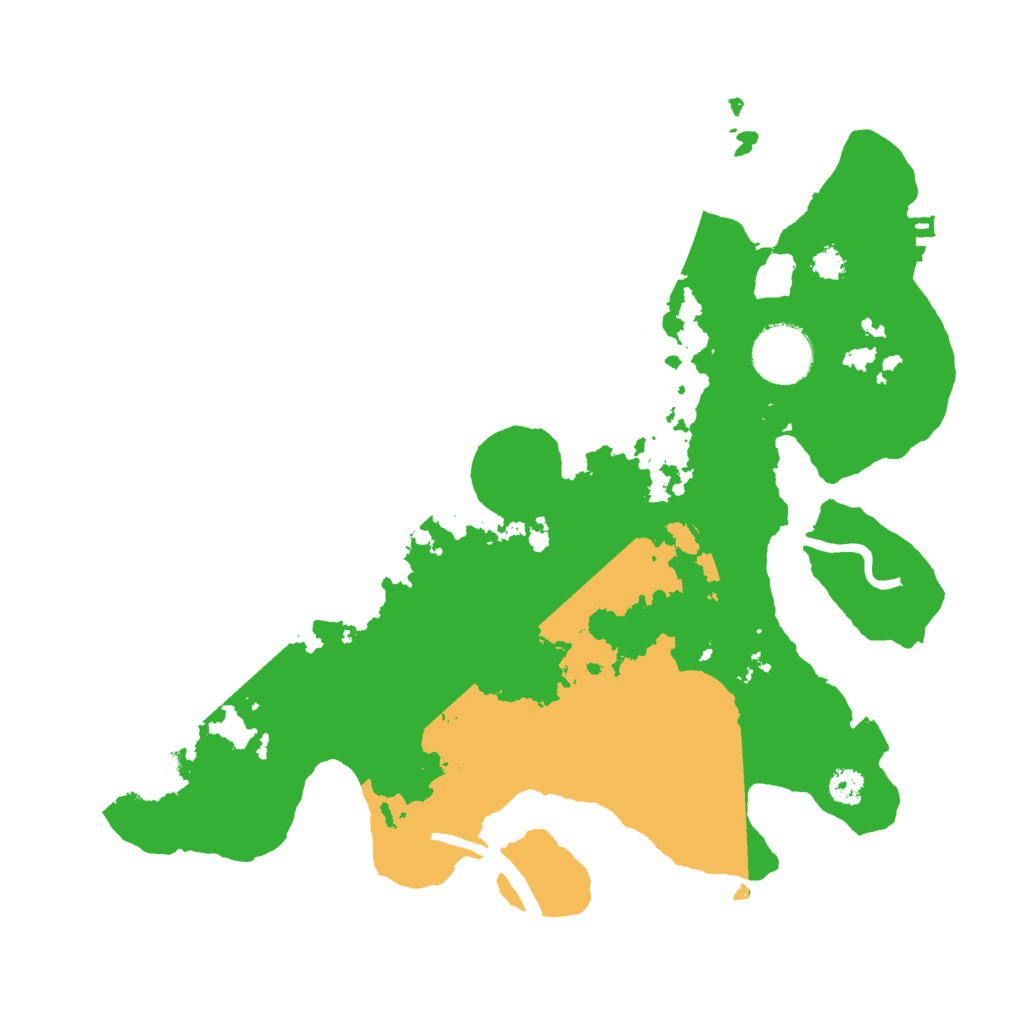 Biome Rust Map: Procedural Map, Size: 3000, Seed: 581448199