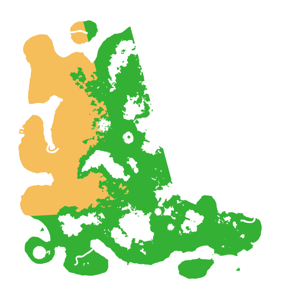 Biome Rust Map: Procedural Map, Size: 4000, Seed: 538269