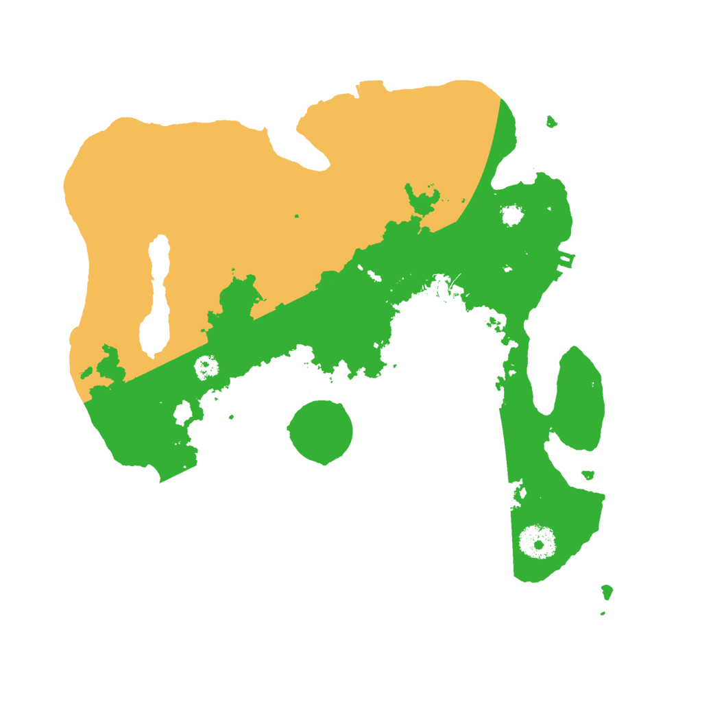 Biome Rust Map: Procedural Map, Size: 3000, Seed: 122966563