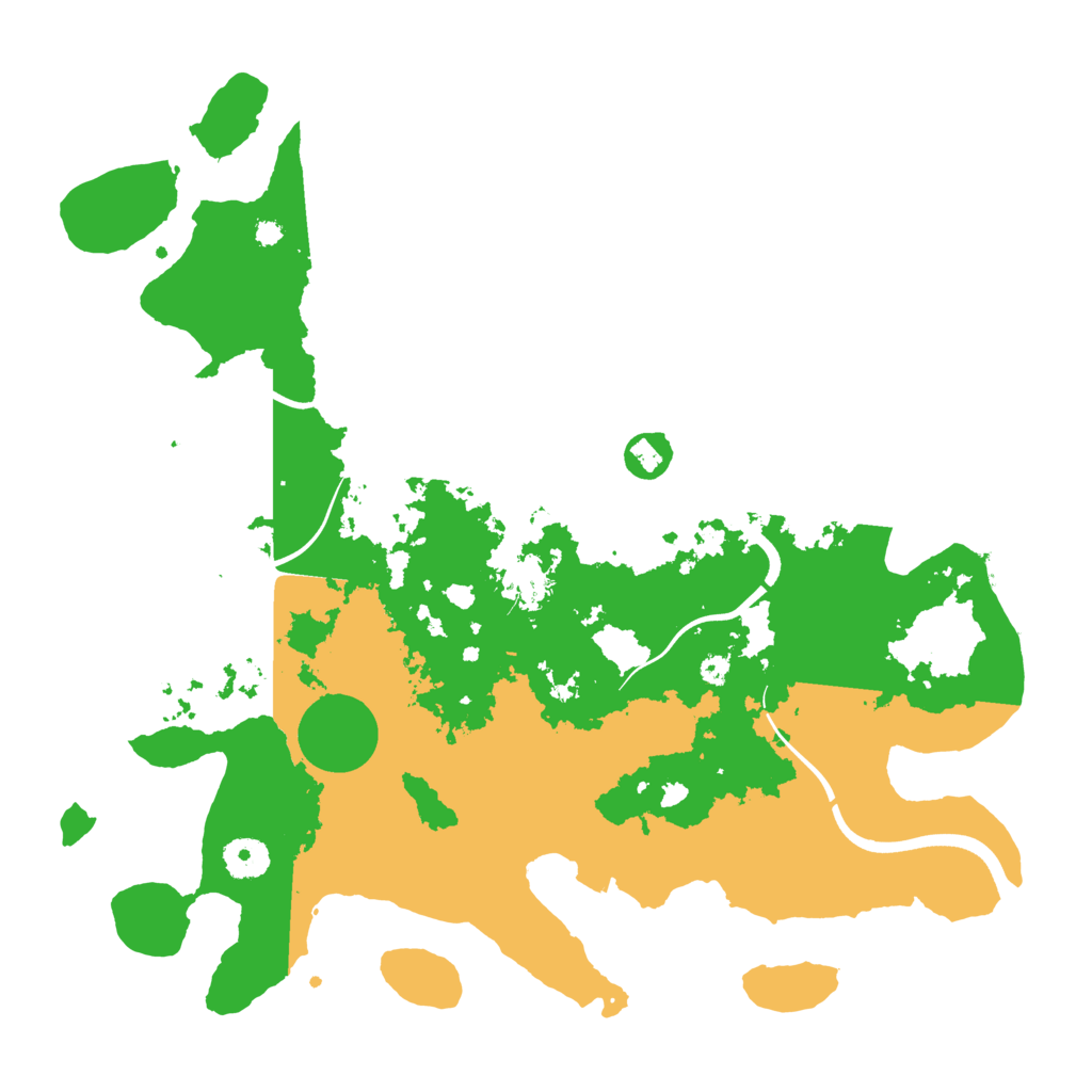 Biome Rust Map: Procedural Map, Size: 3750, Seed: 70924953