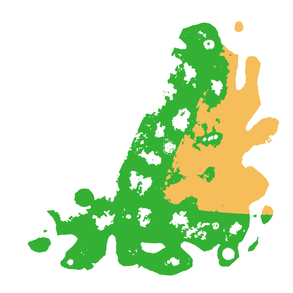 Biome Rust Map: Procedural Map, Size: 4250, Seed: 1192061548