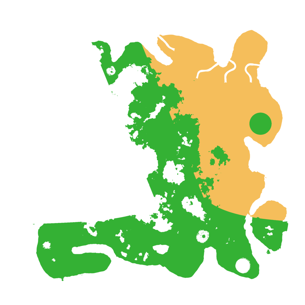 Biome Rust Map: Procedural Map, Size: 3650, Seed: 14913601