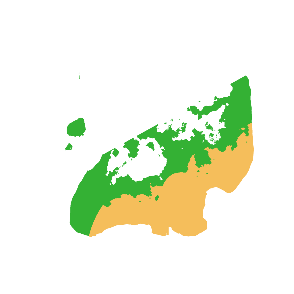 Biome Rust Map: Procedural Map, Size: 2000, Seed: 512876143