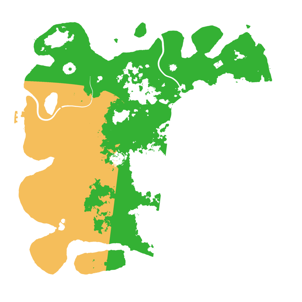Biome Rust Map: Procedural Map, Size: 3750, Seed: 1243147927