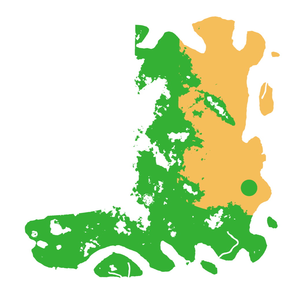 Biome Rust Map: Procedural Map, Size: 4750, Seed: 1435812307
