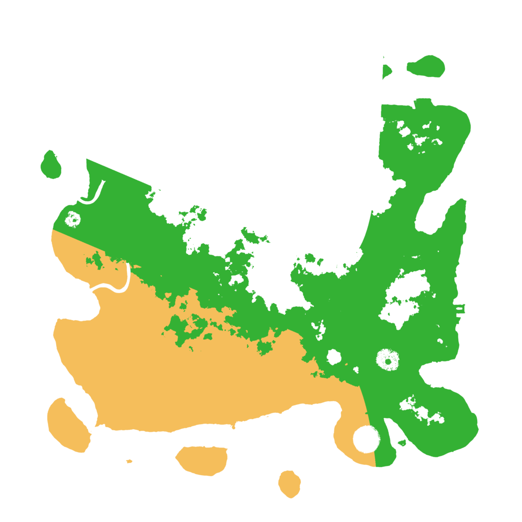 Biome Rust Map: Procedural Map, Size: 3500, Seed: 35894410