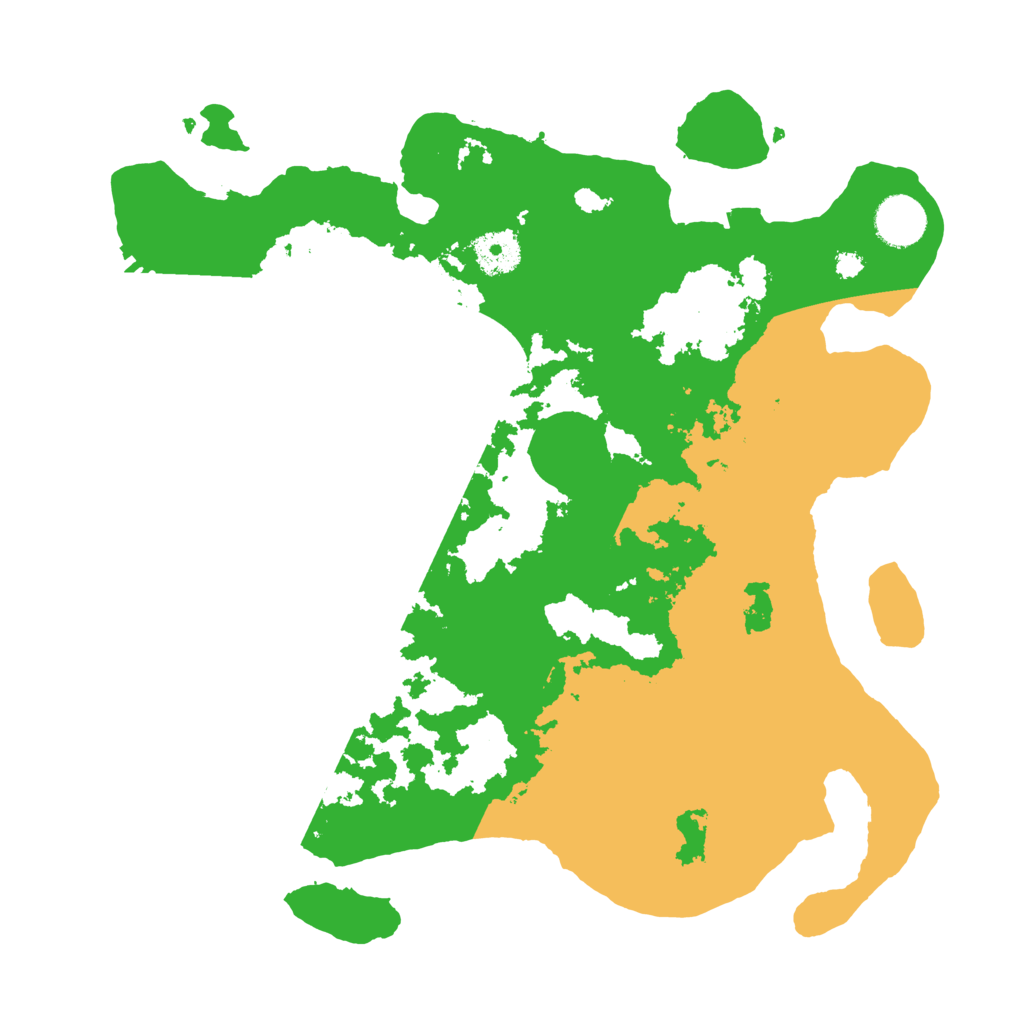 Biome Rust Map: Procedural Map, Size: 3500, Seed: 10988470