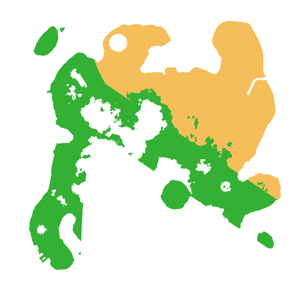 Biome Rust Map: Procedural Map, Size: 3000, Seed: 1135877549