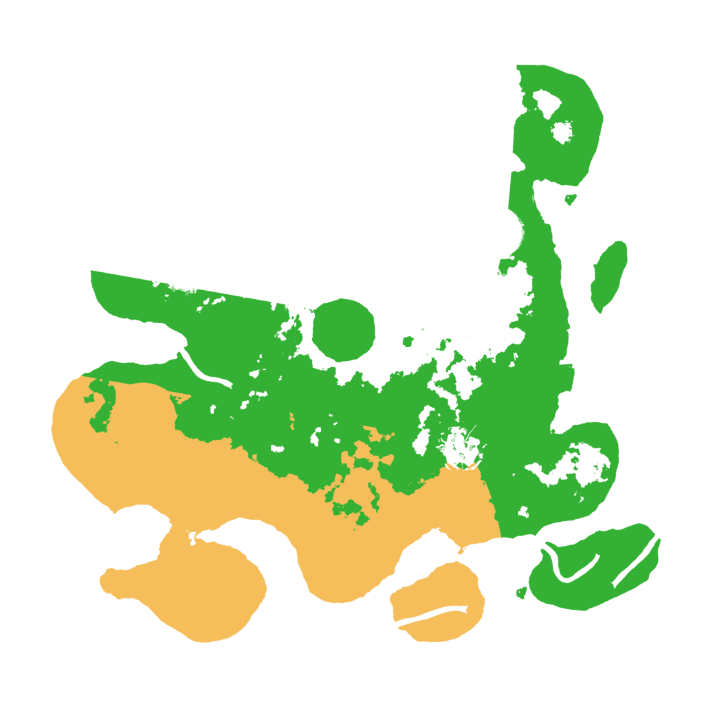 Biome Rust Map: Procedural Map, Size: 3000, Seed: 1379392878