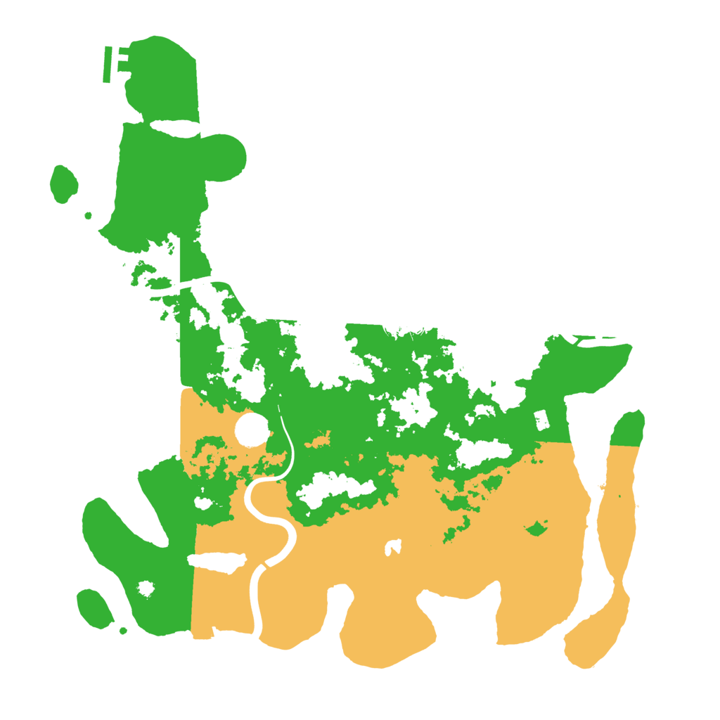 Biome Rust Map: Procedural Map, Size: 4000, Seed: 728485952