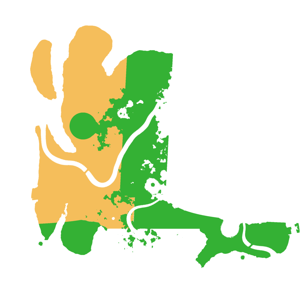 Biome Rust Map: Procedural Map, Size: 3000, Seed: 9748610