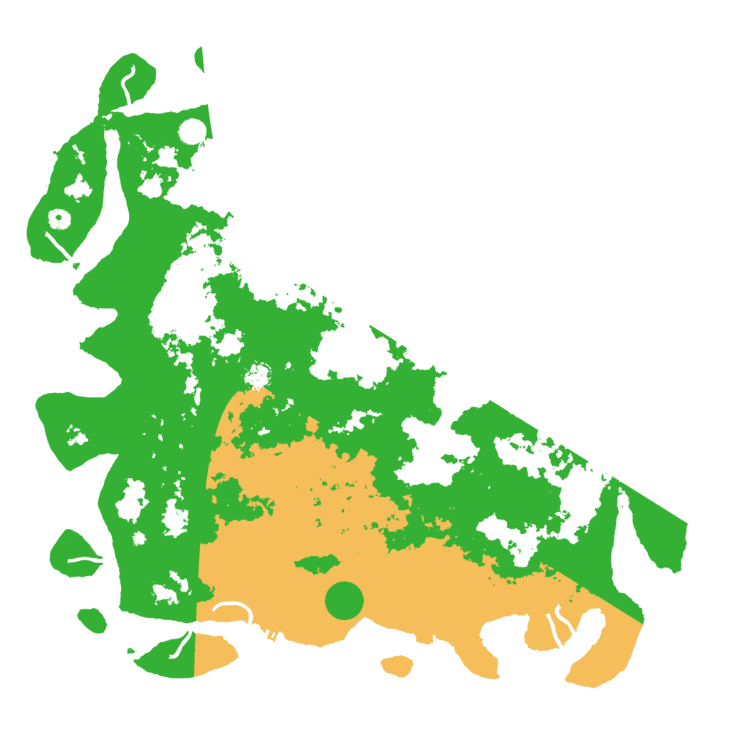 Biome Rust Map: Procedural Map, Size: 5000, Seed: 1877360040