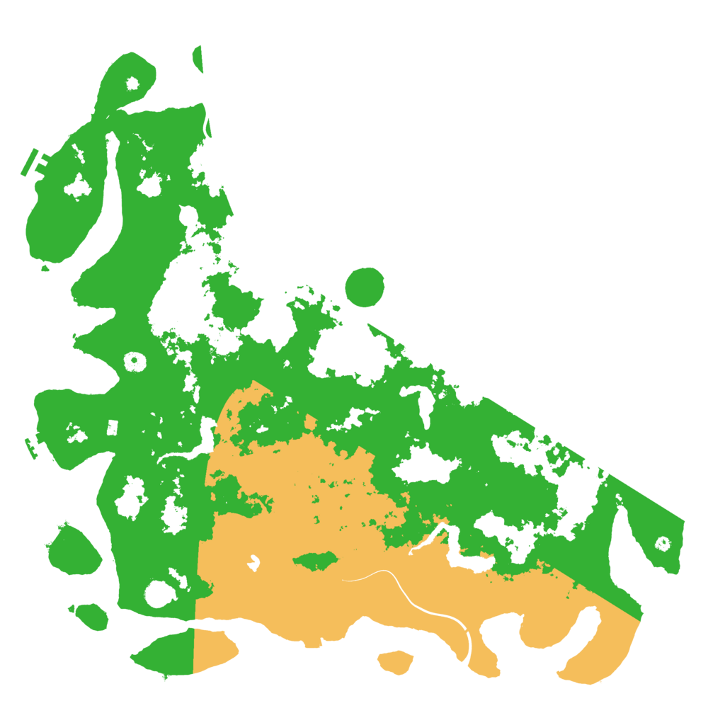 Biome Rust Map: Procedural Map, Size: 5000, Seed: 1877360040