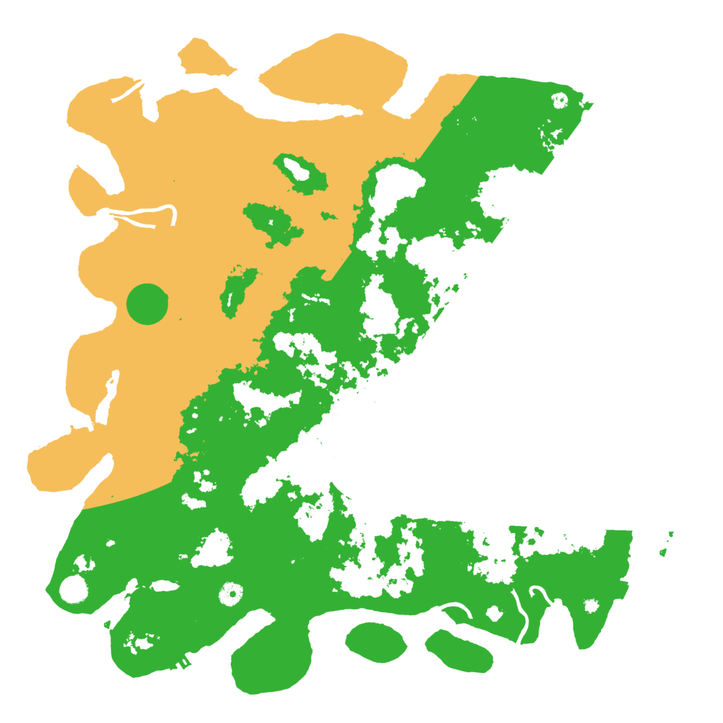 Biome Rust Map: Procedural Map, Size: 4600, Seed: 1344668570