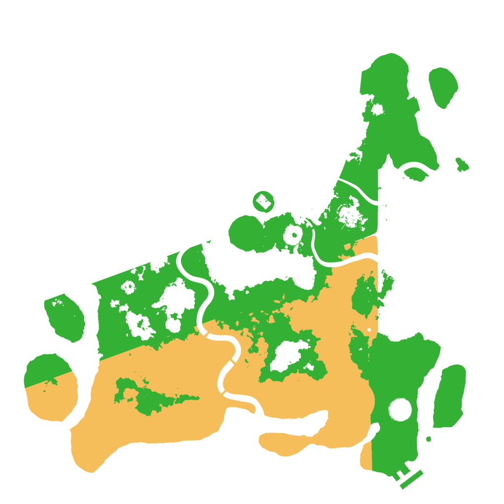 Biome Rust Map: Procedural Map, Size: 3875, Seed: 1565446664