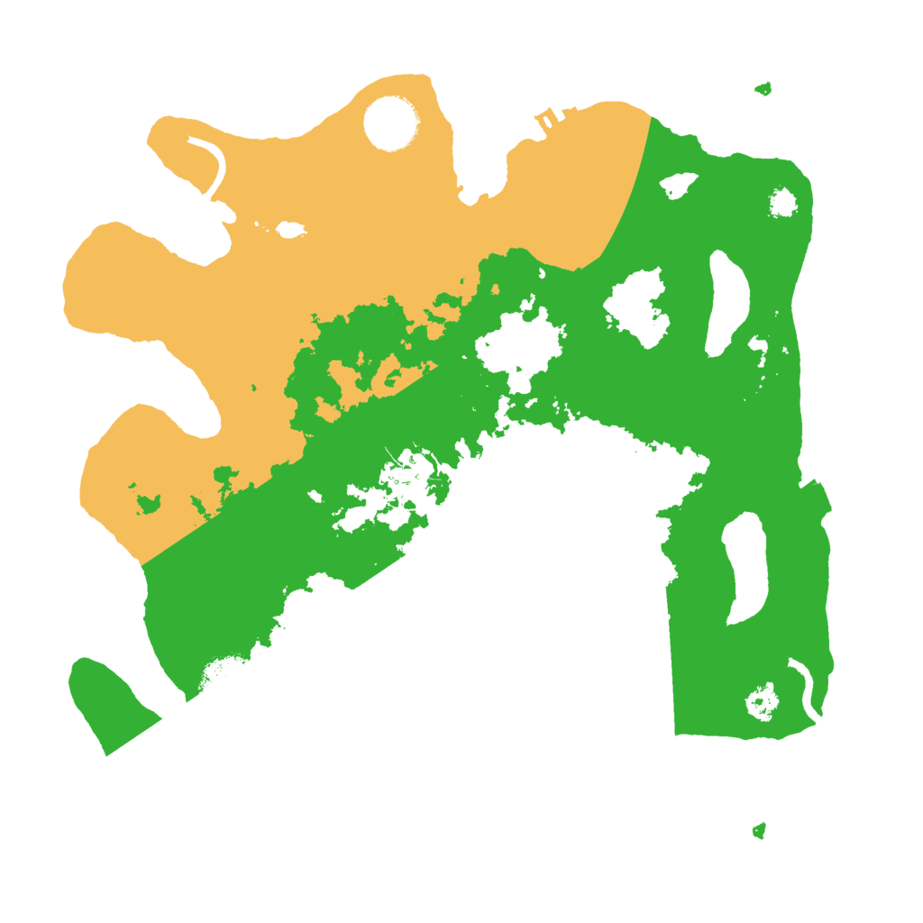 Biome Rust Map: Procedural Map, Size: 3000, Seed: 83594651