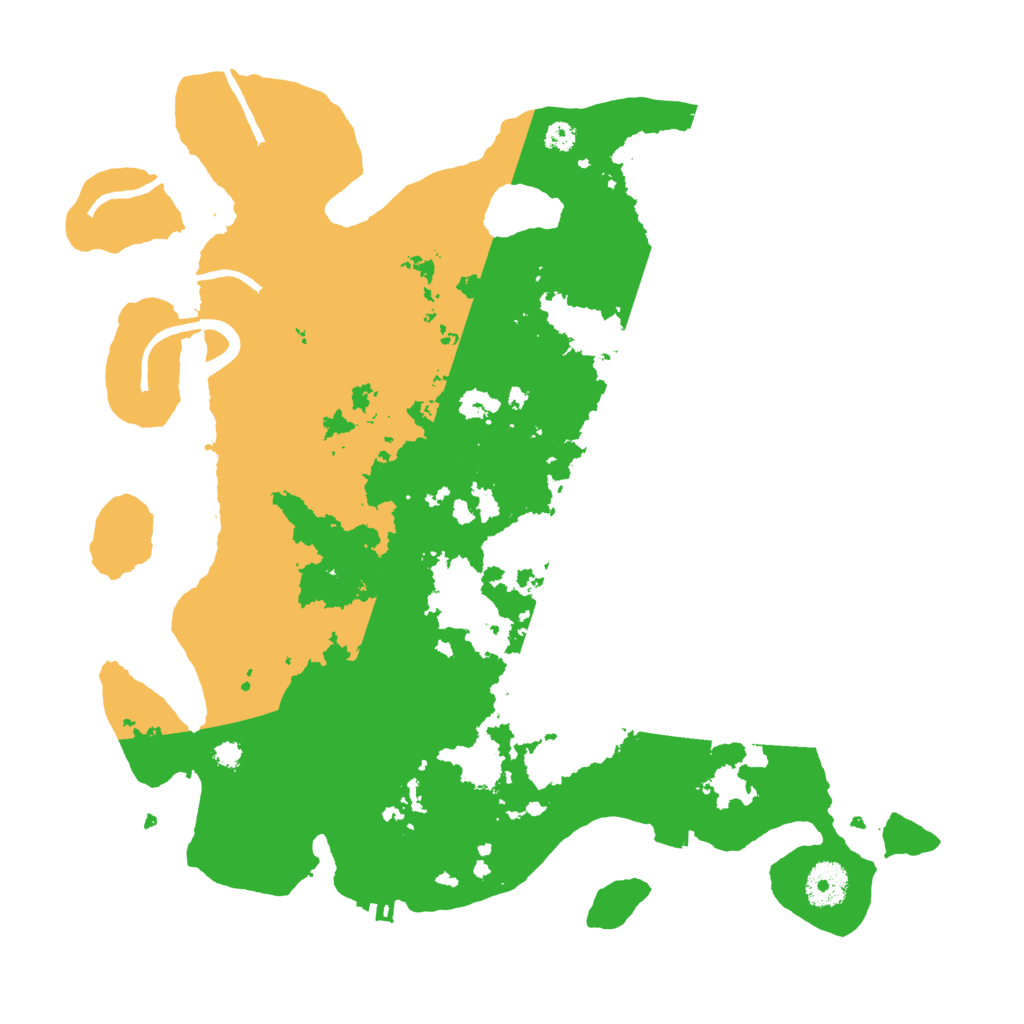Biome Rust Map: Procedural Map, Size: 3500, Seed: 408596165