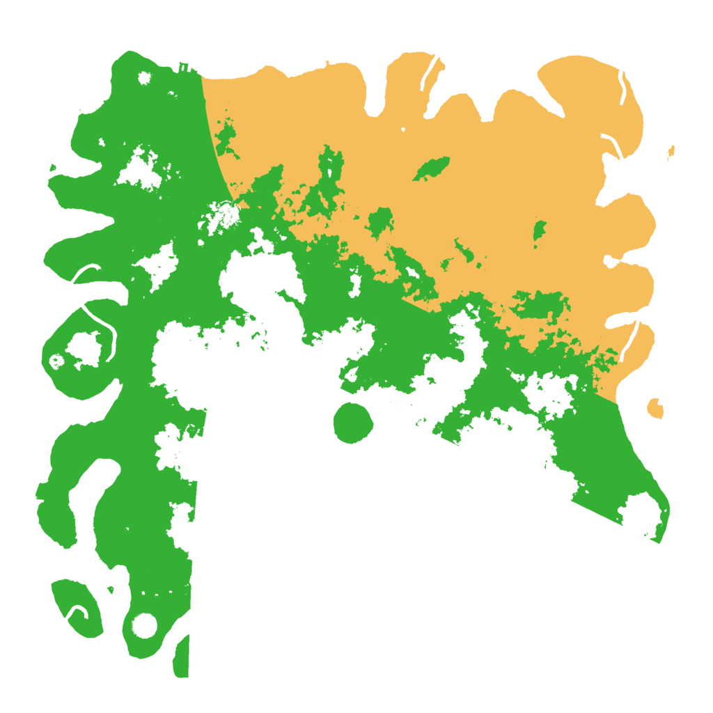 Biome Rust Map: Procedural Map, Size: 5000, Seed: 2057646125