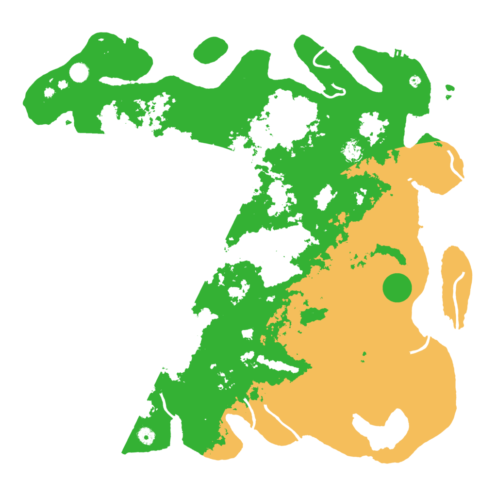 Biome Rust Map: Procedural Map, Size: 4500, Seed: 1547065398