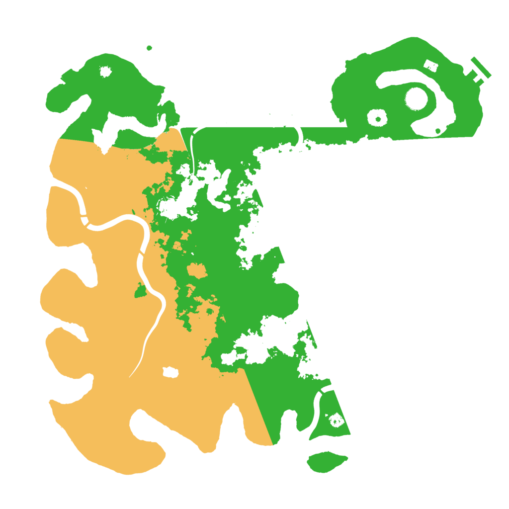 Biome Rust Map: Procedural Map, Size: 4000, Seed: 821652000