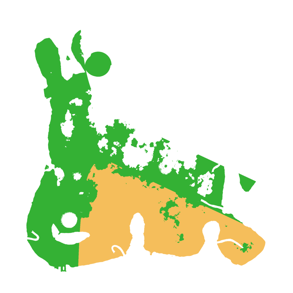 Biome Rust Map: Procedural Map, Size: 3300, Seed: 2467467