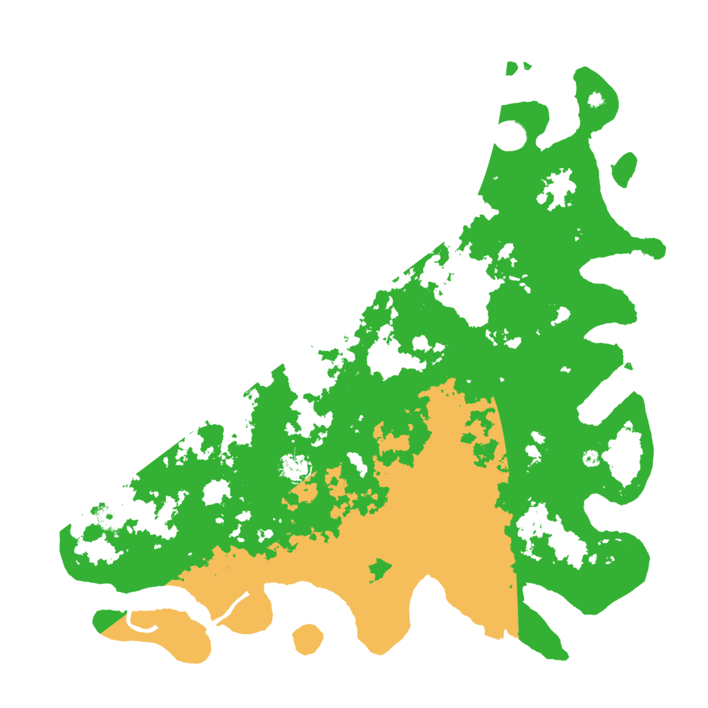 Biome Rust Map: Procedural Map, Size: 4250, Seed: 522495203