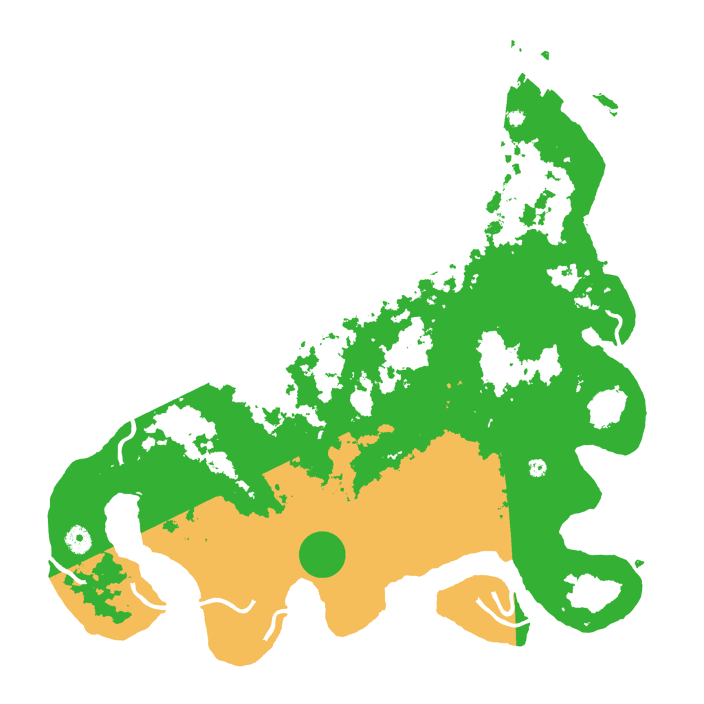 Biome Rust Map: Procedural Map, Size: 4000, Seed: 50450