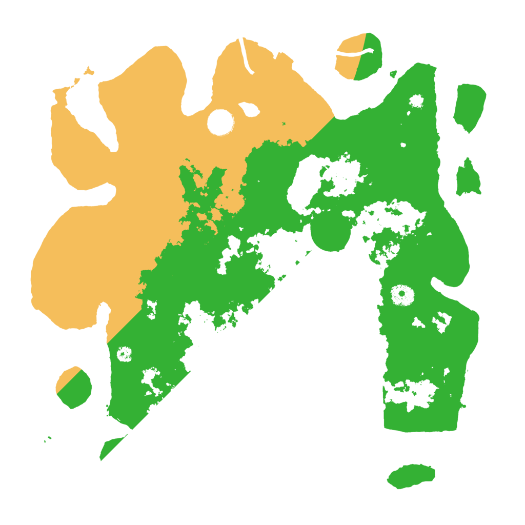 Biome Rust Map: Procedural Map, Size: 3500, Seed: 1442464475