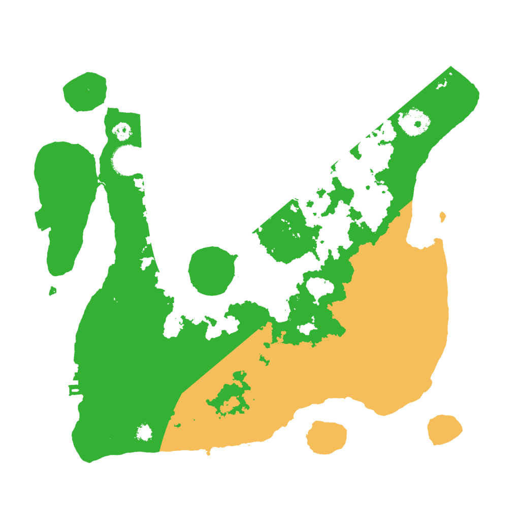 Biome Rust Map: Procedural Map, Size: 3000, Seed: 734264938