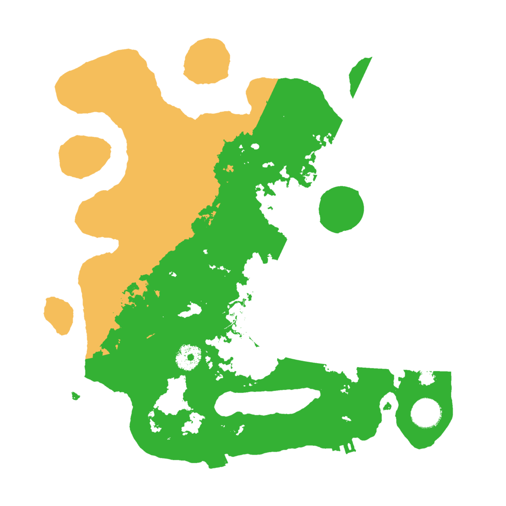 Biome Rust Map: Procedural Map, Size: 3000, Seed: 618769