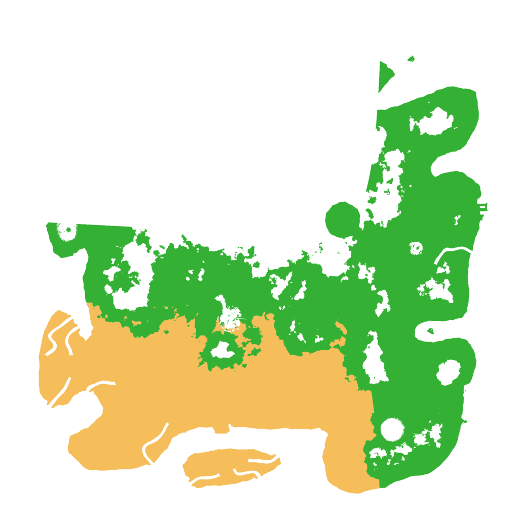 Biome Rust Map: Procedural Map, Size: 4000, Seed: 374178640