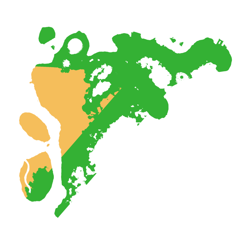 Biome Rust Map: Procedural Map, Size: 3000, Seed: 1467209