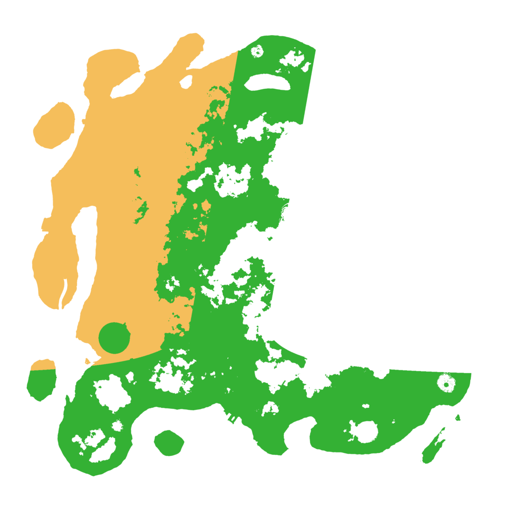 Biome Rust Map: Procedural Map, Size: 4300, Seed: 111155