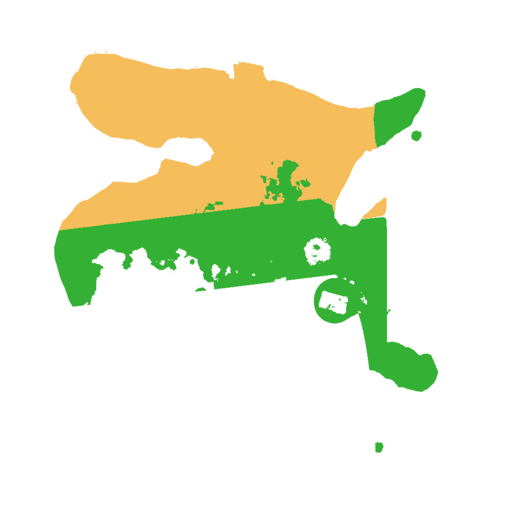 Biome Rust Map: Procedural Map, Size: 2000, Seed: 1191880501