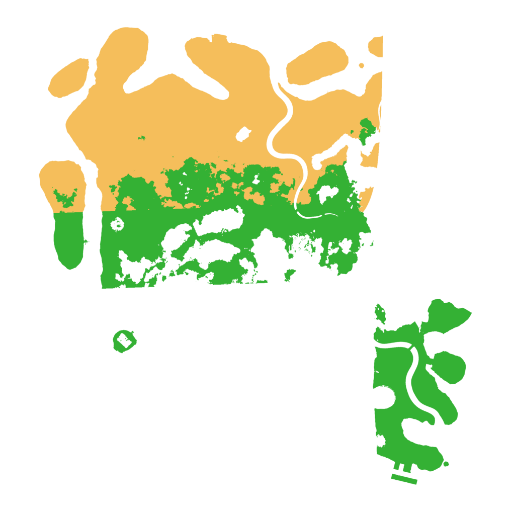 Biome Rust Map: Procedural Map, Size: 4000, Seed: 194065528