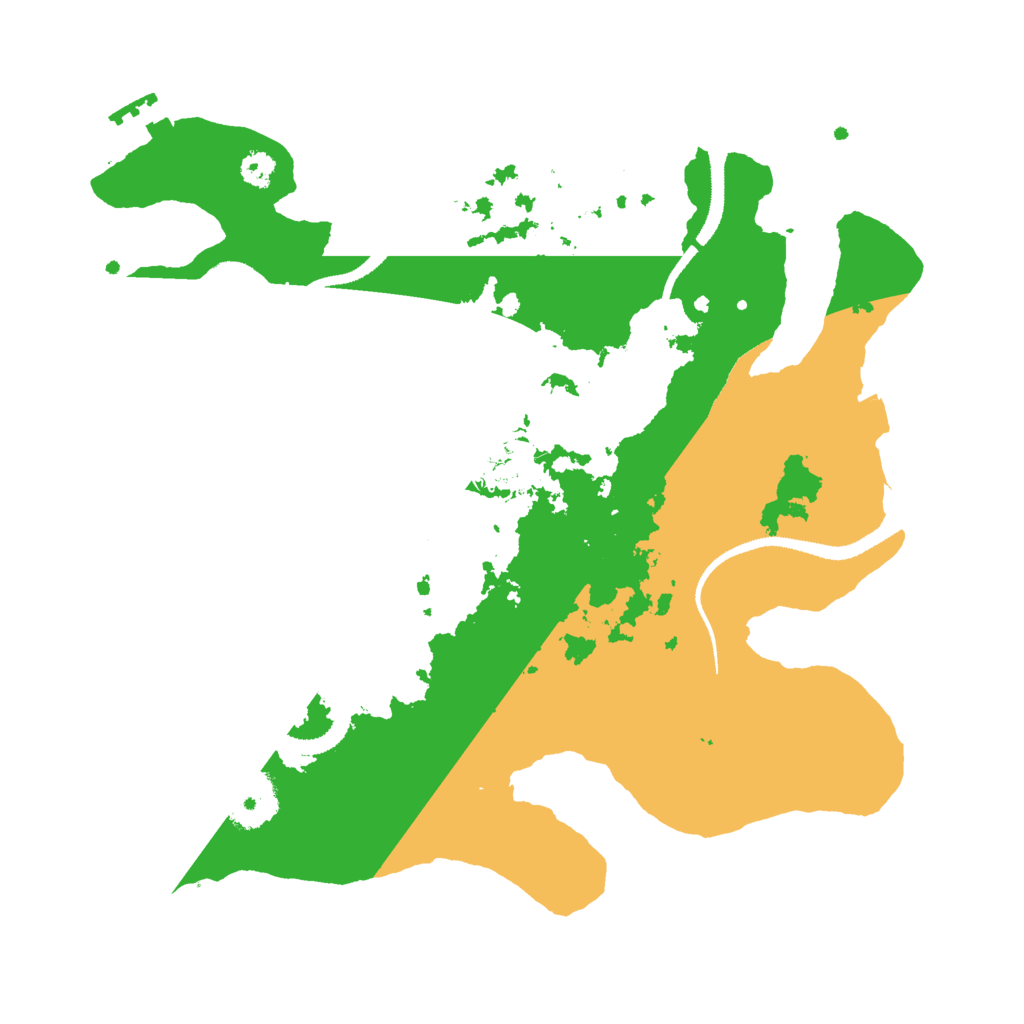 Biome Rust Map: Procedural Map, Size: 3000, Seed: 99227