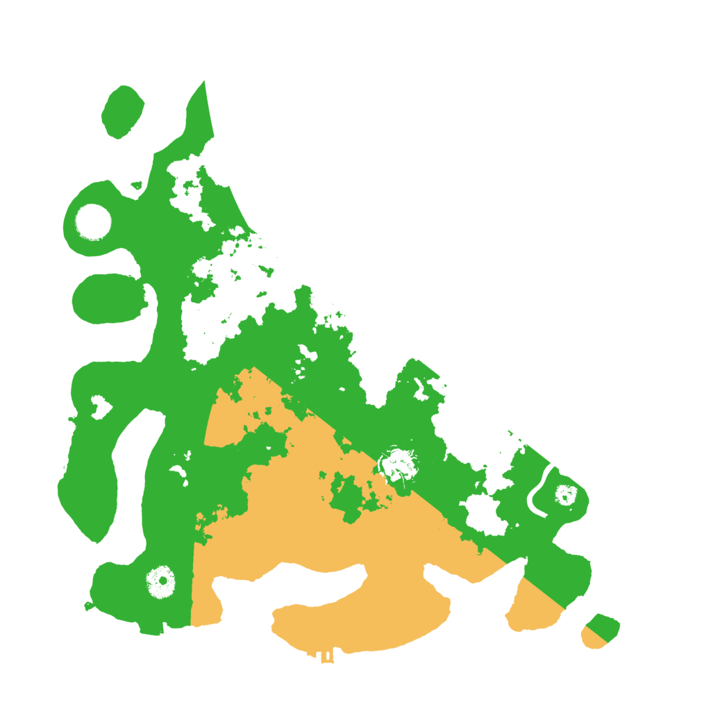 Biome Rust Map: Procedural Map, Size: 3500, Seed: 459144308