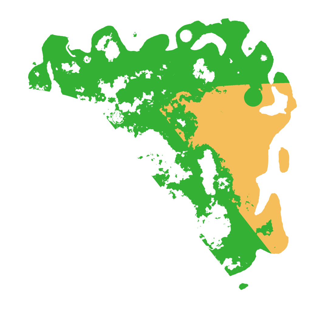 Biome Rust Map: Procedural Map, Size: 4500, Seed: 719509093