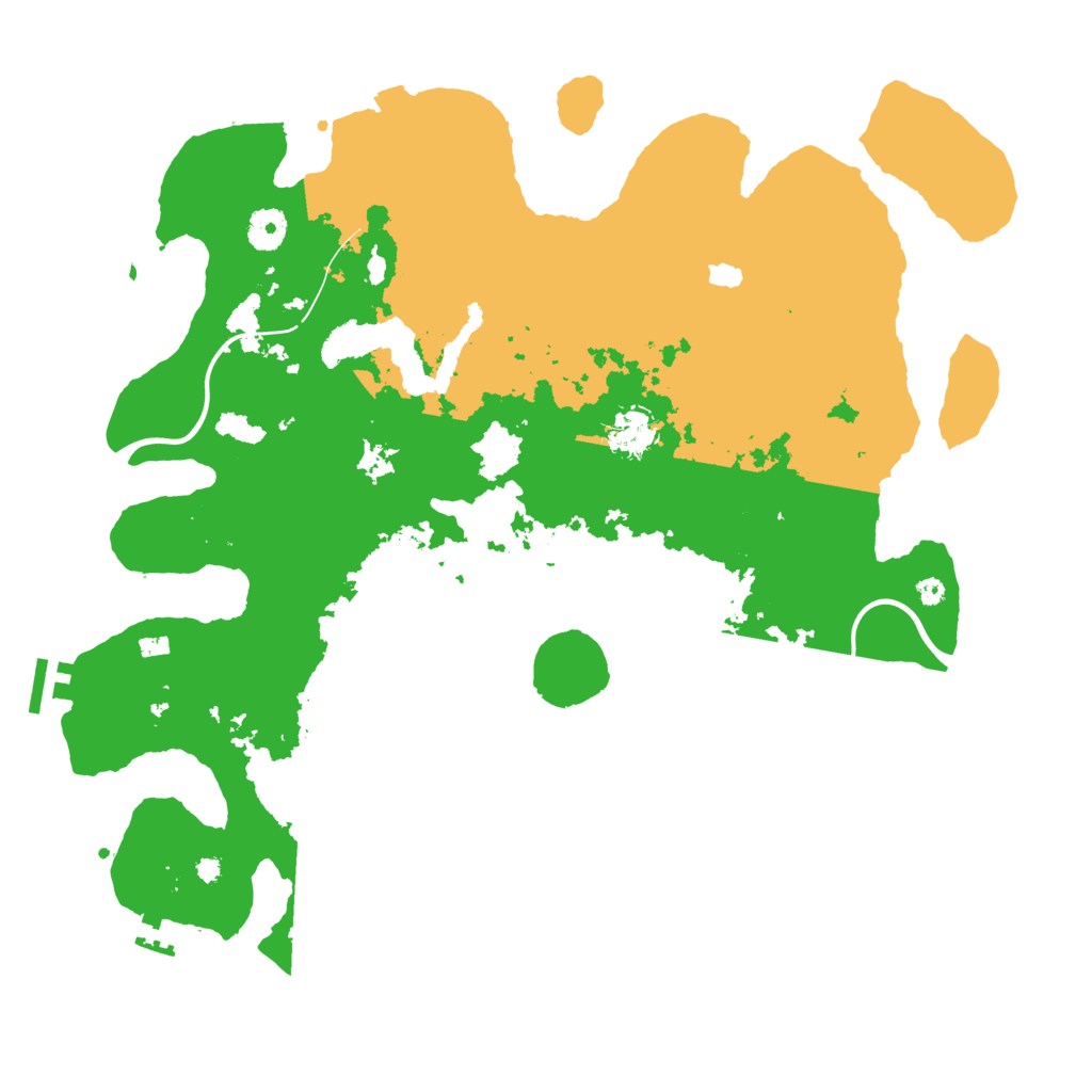Biome Rust Map: Procedural Map, Size: 4000, Seed: 9748619