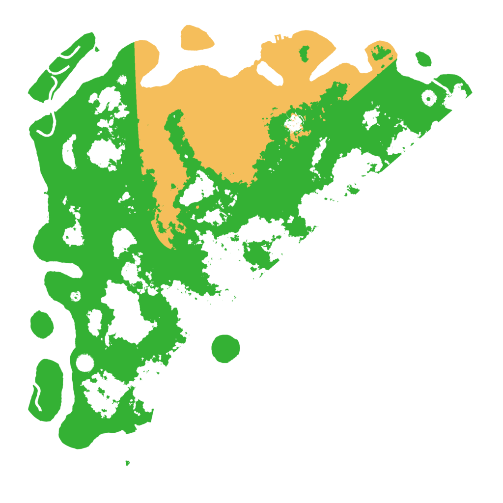 Biome Rust Map: Procedural Map, Size: 5000, Seed: 639312772