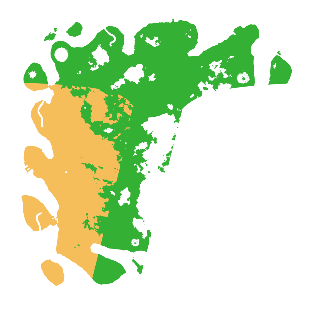 Biome Rust Map: Procedural Map, Size: 4000, Seed: 1116626061
