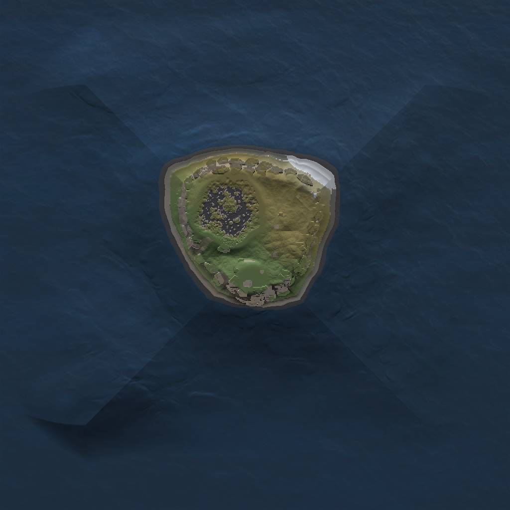 Rust Map: Procedural Map, Size: 1000, Seed: 115956645, 3 Monuments