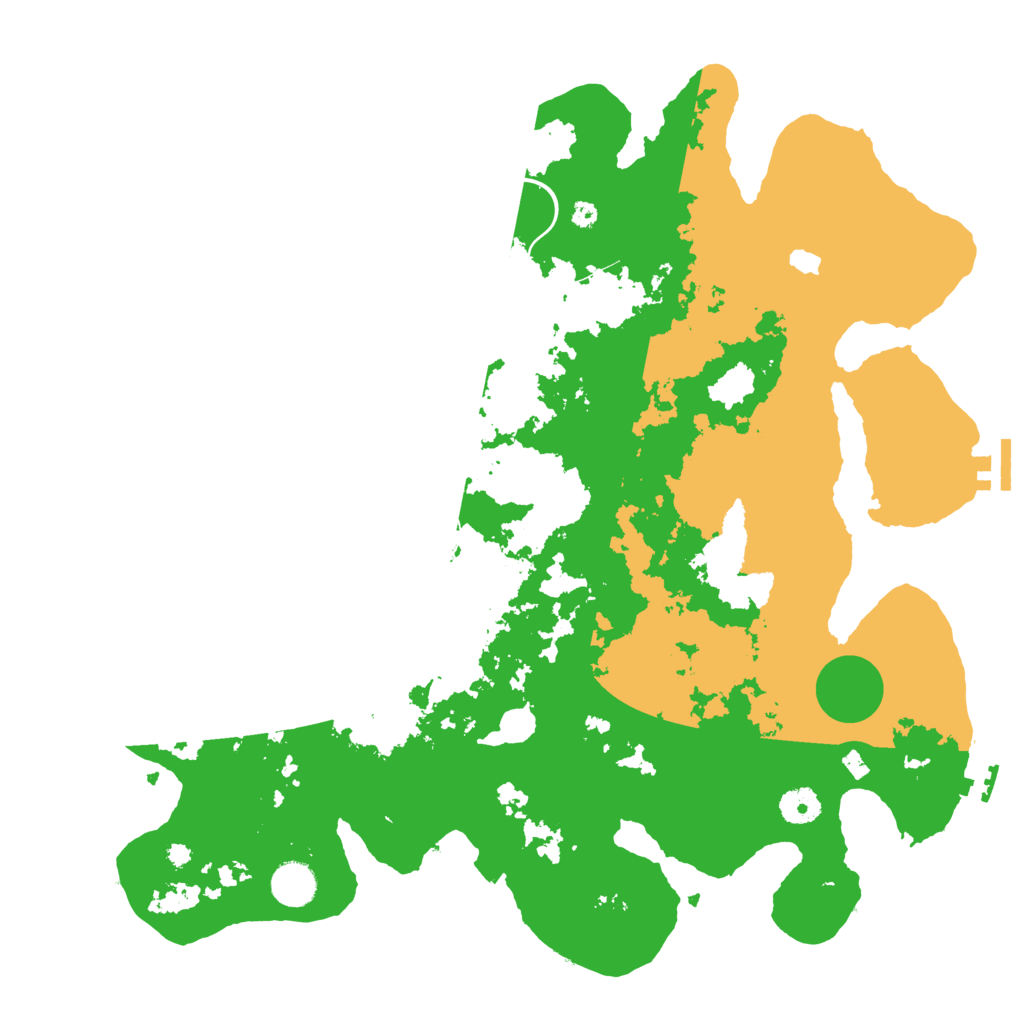 Biome Rust Map: Procedural Map, Size: 4000, Seed: 240423