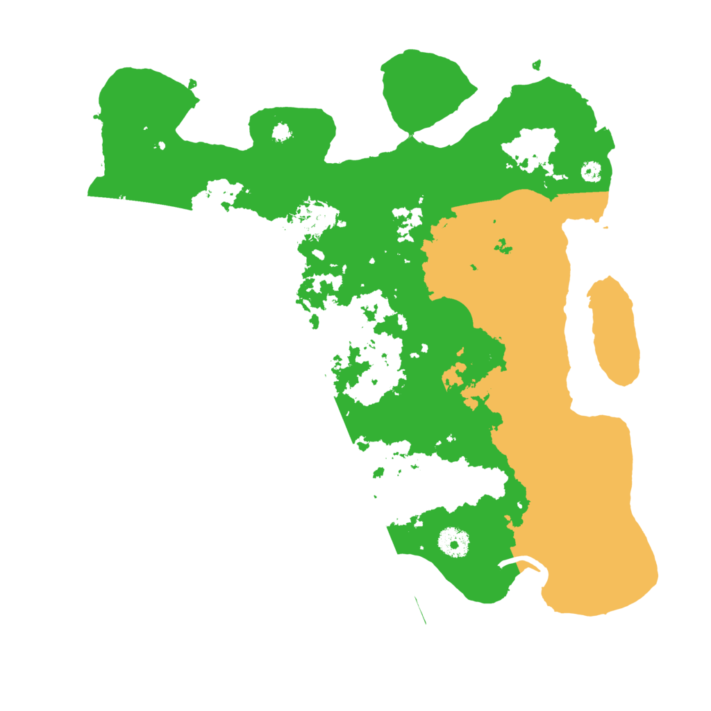 Biome Rust Map: Procedural Map, Size: 3500, Seed: 995651569