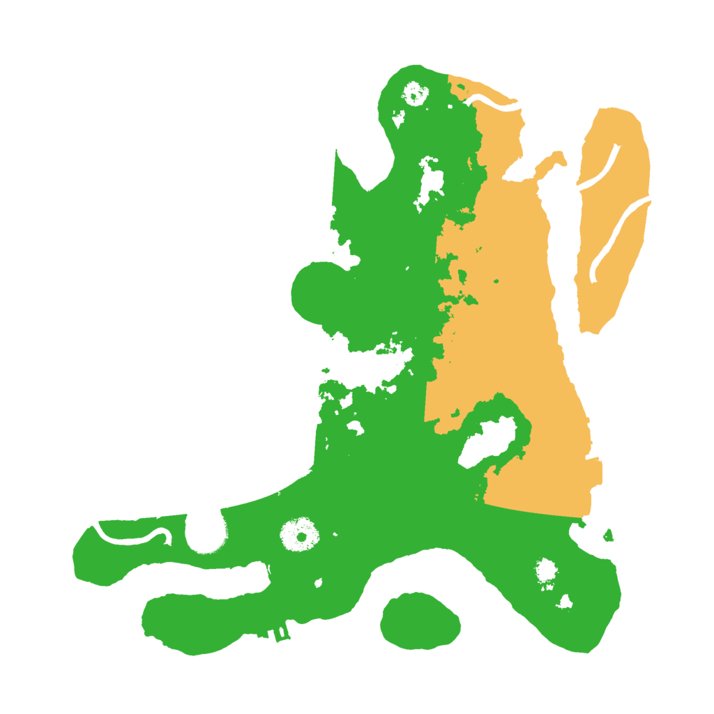 Biome Rust Map: Procedural Map, Size: 3000, Seed: 90347503