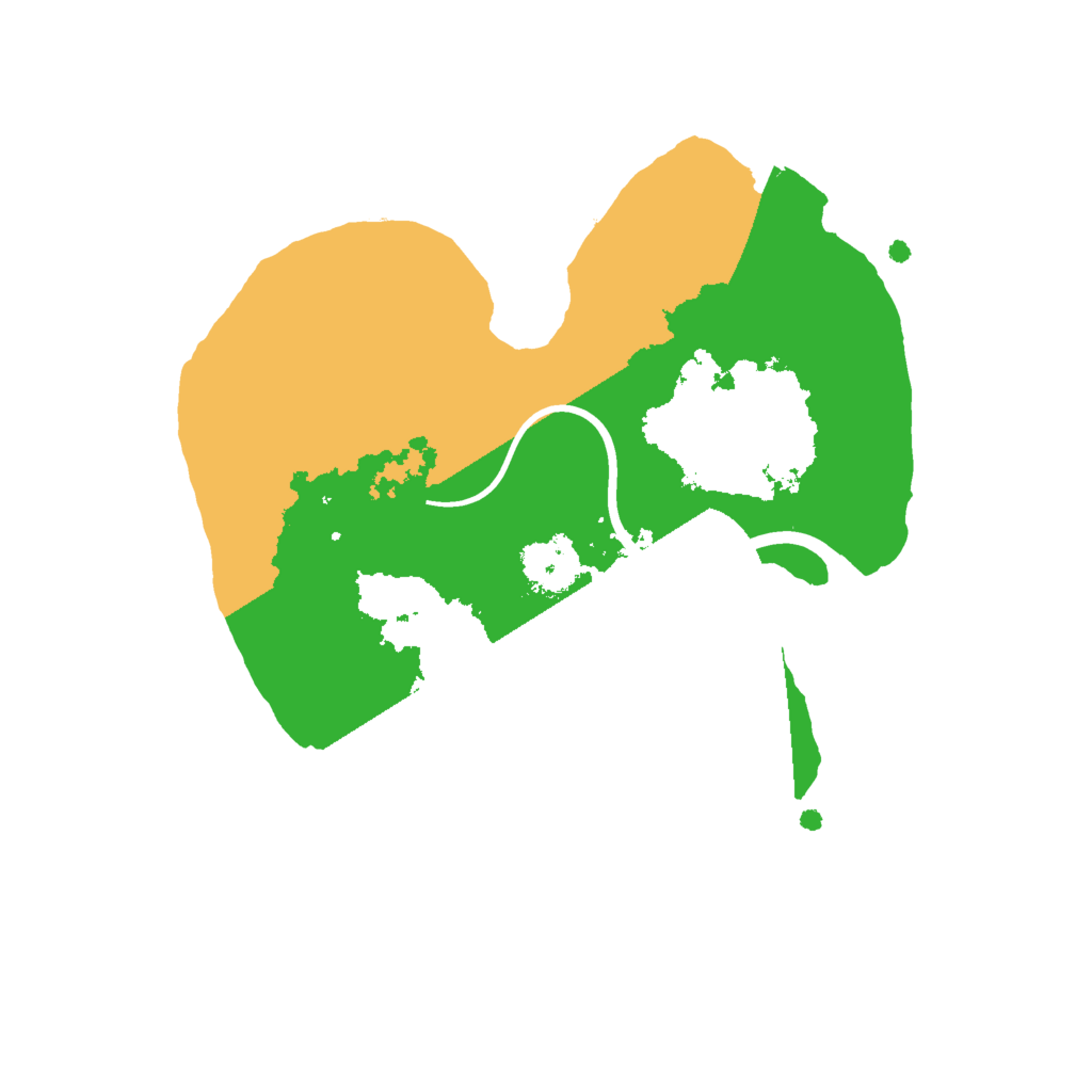 Biome Rust Map: Procedural Map, Size: 2000, Seed: 4412341