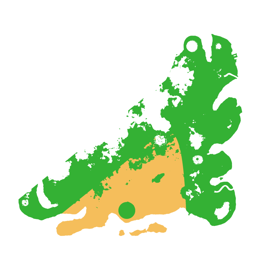 Biome Rust Map: Procedural Map, Size: 4000, Seed: 319286178