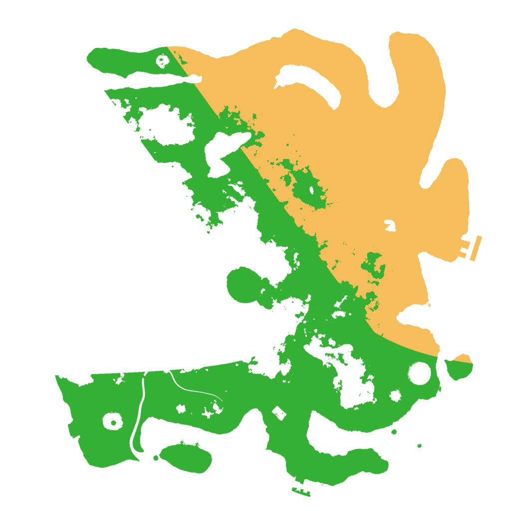 Biome Rust Map: Procedural Map, Size: 4000, Seed: 404553597