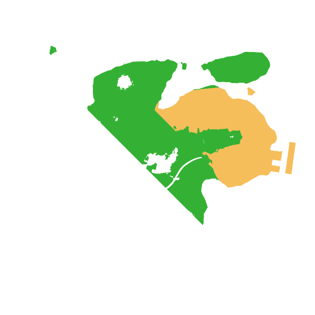 Biome Rust Map: Procedural Map, Size: 2000, Seed: 1067131508