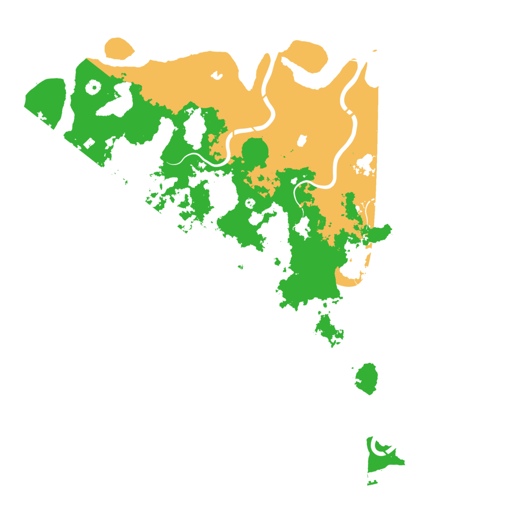 Biome Rust Map: Procedural Map, Size: 5100, Seed: 865879489